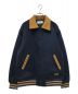 Retro Grade（レトログレード）の古着「MELTON CORDUROY VARSITY JACKET」｜ネイビー