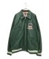 AVIREX（アヴィレックス）の古着「LIGHT SIGNATURE VARSITY JACKET」｜グリーン