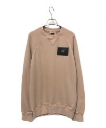 N°21（ヌメロヴェントゥーノ）の古着「LOGO-PATCH SWEATSHIRT」｜ピンク