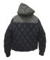 MONCLER (モンクレール) LABASTIDE/ダウンジャケット ネイビー×グレー サイズ:2：44800円