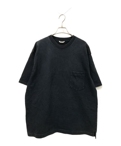 AURALEE（オーラリー）AURALEE (オーラリー) STAND-UP TEE ブラック サイズ:5の古着・服飾アイテム