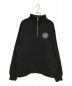 HUF（ハフ）の古着「REGIONAL HALF ZIP FLEECE」｜ブラック