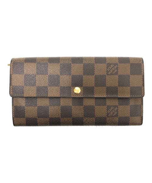 LOUIS VUITTON（ルイ ヴィトン）LOUIS VUITTON (ルイ ヴィトン) 長財布 ブラウン サイズ:下記参照の古着・服飾アイテム