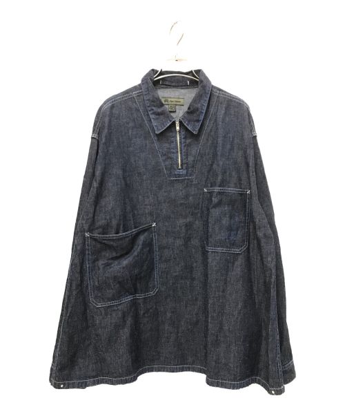 NIGEL CABOURN（ナイジェルケーボン）NIGEL CABOURN (ナイジェルケーボン) POH SHIRT インディゴ サイズ:48の古着・服飾アイテム