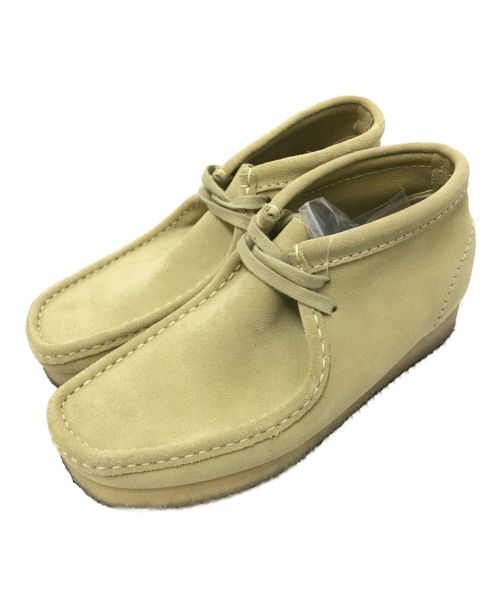 CLARKS（クラークス）CLARKS (クラークス) Wallabee Boot ベージュ サイズ:US:7 Mの古着・服飾アイテム