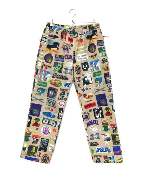 SUPREME（シュプリーム）SUPREME (シュプリーム) Stickers Pant ベージュ サイズ:下記参照の古着・服飾アイテム