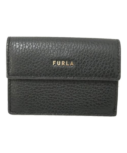 FURLA（フルラ）FURLA (フルラ) BABYLON 3つ折り財布 ブラック サイズ:下記参照 未使用品の古着・服飾アイテム