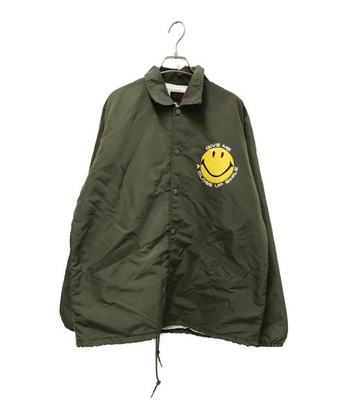 TOYS MCCOY（トイズマッコイ）TOYS MCCOY (トイズマッコイ) SMILE COACH JACKET オリーブ サイズ:XLの古着・服飾アイテム