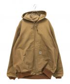 CarHarttカーハート）の古着「Thermal-Lined Duck Active Jacket」｜ブラウン