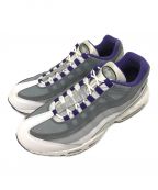 NIKEナイキ）の古着「AIR MAX 95」｜ホワイト×パープル