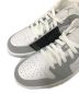 中古・古着 NIKE (ナイキ) WMNS Air Jordan 1 Low ホワイト×グレー サイズ:29.0cm 未使用品：15800円