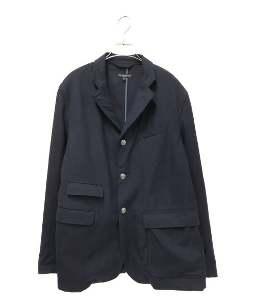 Engineered Garments（エンジニアド ガーメンツ）Engineered Garments (エンジニアド ガーメンツ) BEAMS PLUS (ビームスプラス) 別注MID FIELD BLAZER UNIFORM SERGE ネイビー サイズ:Lの古着・服飾アイテム