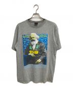 stussyステューシー）の古着「KARL MARX プリントTシャツ」｜グレー