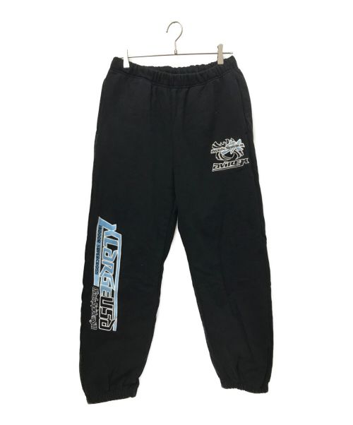 AVIREX（アヴィレックス）AVIREX (アヴィレックス) X-LARGE (エクストララージ) SWEAT PANTS ブラック サイズ:XLの古着・服飾アイテム