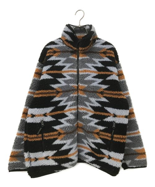 PENDLETON（ペンドルトン）PENDLETON (ペンドルトン) ボアジップジャケット グレー サイズ:Mの古着・服飾アイテム