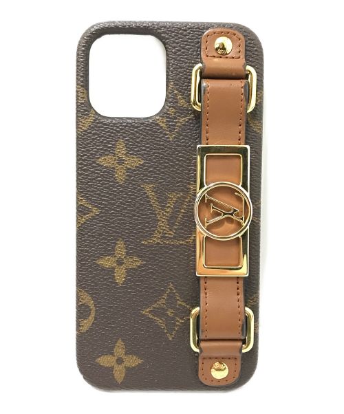 LOUIS VUITTON（ルイ ヴィトン）LOUIS VUITTON (ルイ ヴィトン) iPHONE12/12Proケース ブラウン サイズ:12/12Proケースの古着・服飾アイテム