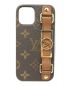 LOUIS VUITTON（ルイ ヴィトン）の古着「iPHONE12/12Proケース」｜ブラウン