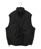 DAIWA PIER39ダイワ ピア39）の古着「TECH REVERSIBLE PULLOVER PUFF VEST」｜ブラック