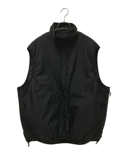 DAIWA PIER39（ダイワ ピア39）DAIWA PIER39 (ダイワ ピア39) TECH REVERSIBLE PULLOVER PUFF VEST ブラック サイズ:Mの古着・服飾アイテム