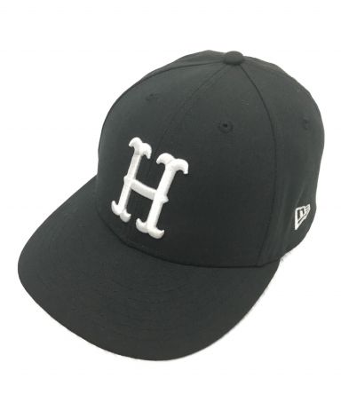 【中古・古着通販】HUF (ハフ) New Era (ニューエラ) キャップ ブラック サイズ:7 1/2｜ブランド・古着通販  トレファク公式【TREFAC FASHION】スマホサイト