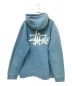 stussy (ステューシー) STOCK BASIC HOODIE ブルー サイズ:L：4800円