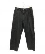 Dimeダイム）の古着「DIME BAGGY DENIM PANTS」｜ブラック