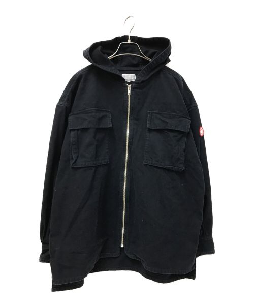 C.E（シーイー キャブエンプト）C.E (シーイー) HOOD ZIP SHIRT JACKET ネイビー サイズ:Mの古着・服飾アイテム