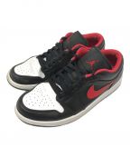 NIKEナイキ）の古着「AIR JORDAN1 LOW」｜レッド×ブラック