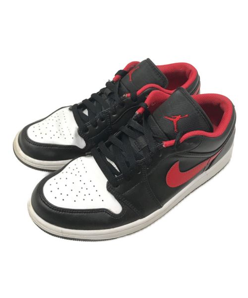 NIKE（ナイキ）NIKE (ナイキ) AIR JORDAN1 LOW レッド×ブラック サイズ:27.0㎝の古着・服飾アイテム