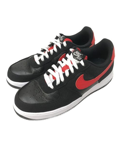 NIKE（ナイキ）NIKE (ナイキ) AIR FORCE1 LOW レッド×ブラック サイズ:27.5cmの古着・服飾アイテム