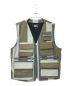 stussy（ステューシー）の古着「STRIPE CARGO VEST」｜ベージュ