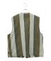 stussy (ステューシー) STRIPE CARGO VEST ベージュ サイズ:S：10800円