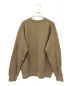 J.S HOMESTEAD (ジャーナルスタンダード ホームステッド) TWSIT RIB COTTON CREW KNIT ブラウン サイズ:L：6000円