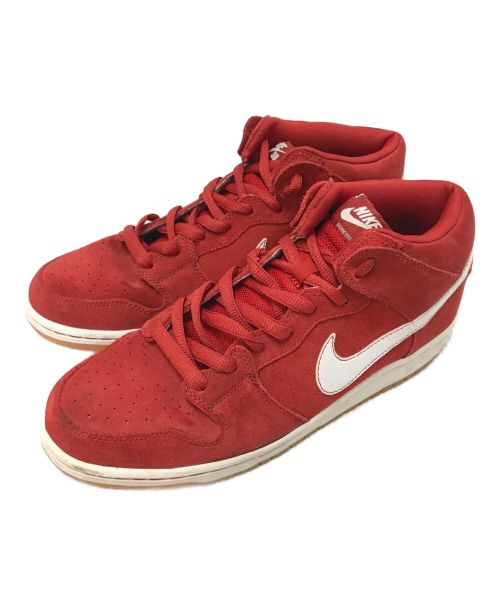 NIKE（ナイキ）NIKE (ナイキ) DUNK MID PRO SB レッド サイズ:28.5cmの古着・服飾アイテム