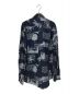 BLUFCAMP (ブルーフキャンプ) EX PATTERNED SHIRT ネイビー サイズ:L：7800円