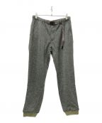 GRAMICCIグラミチ）の古着「BONDING KNIT FLEECE NARROW RIB PANT」｜グレー