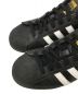 中古・古着 adidas (アディダス) SUPER STAR ブラック サイズ:27.5cm：6800円