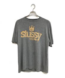 stussy（ステューシー）の古着「クラウンプリントTシャツ」｜グレー