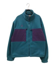 NIKE ACG（ナイキエージーシー）の古着「マイクロフリースジャケット」｜パープル×グリーン