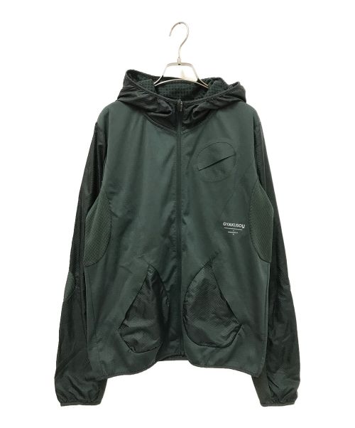 NIKE（ナイキ）NIKE (ナイキ) GYAKUSOU (ギャクソウ) AS UC Softshell Jacket グリーン サイズ:Mの古着・服飾アイテム