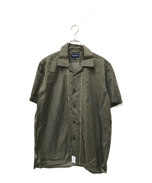 DESCENDANT（ディセンダント）DESCENDANT (ディセンダント) Ron Herman (ロンハーマン) 別注 CONWAY SS SHIRT オリーブ サイズ:1の古着・服飾アイテム