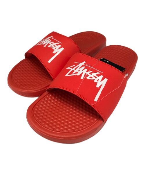 NIKE（ナイキ）NIKE (ナイキ) stussy (ステューシー) BENASSI オレンジ サイズ:28の古着・服飾アイテム