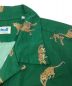 中古・古着 Schott (ショット) HAWAIIAN SHIRT LEOPARD グリーン サイズ:XL：6000円