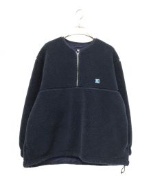 HELLY HANSEN（ヘリーハンセン）の古着「Half-zip Crew-NAVY」｜ネイビー