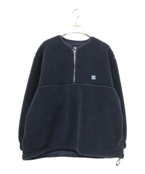 HELLY HANSEN（ヘリーハンセン）HELLY HANSEN (ヘリーハンセン) Half-zip Crew-NAVY ネイビー サイズ:WLの古着・服飾アイテム