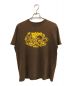 stussy（ステューシー）の古着「プリントTシャツ」｜ブラウン