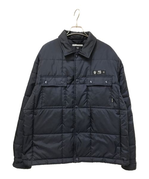 NEIGHBORHOOD（ネイバーフッド）NEIGHBORHOOD (ネイバーフッド) Puff Insulated Shirt Jacket ネイビー サイズ:Mの古着・服飾アイテム