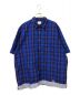 uniform experiment（ユニフォームエクスペリメント）の古着「LINE S/S BIG SHIRT」｜ブルー