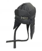HELIOT EMILヘリオットエミル）の古着「SURREPTITIOUS TRAPPER HAT」｜ブラック