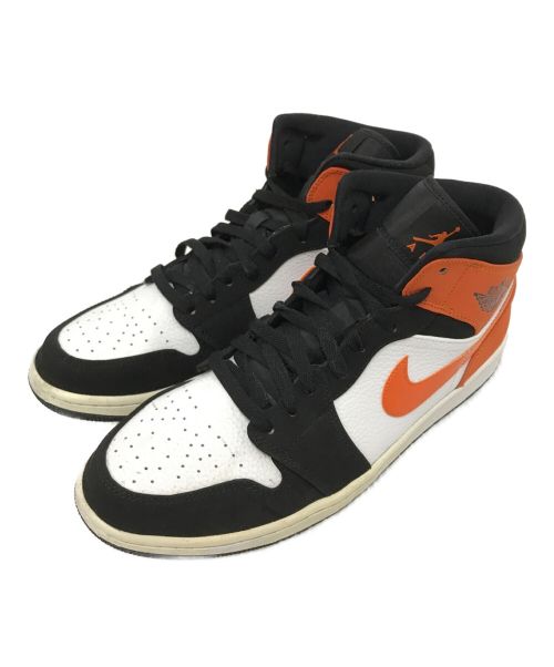 NIKE（ナイキ）NIKE (ナイキ) AIR JORDAN 1 MID オレンジ サイズ:29.0cmの古着・服飾アイテム